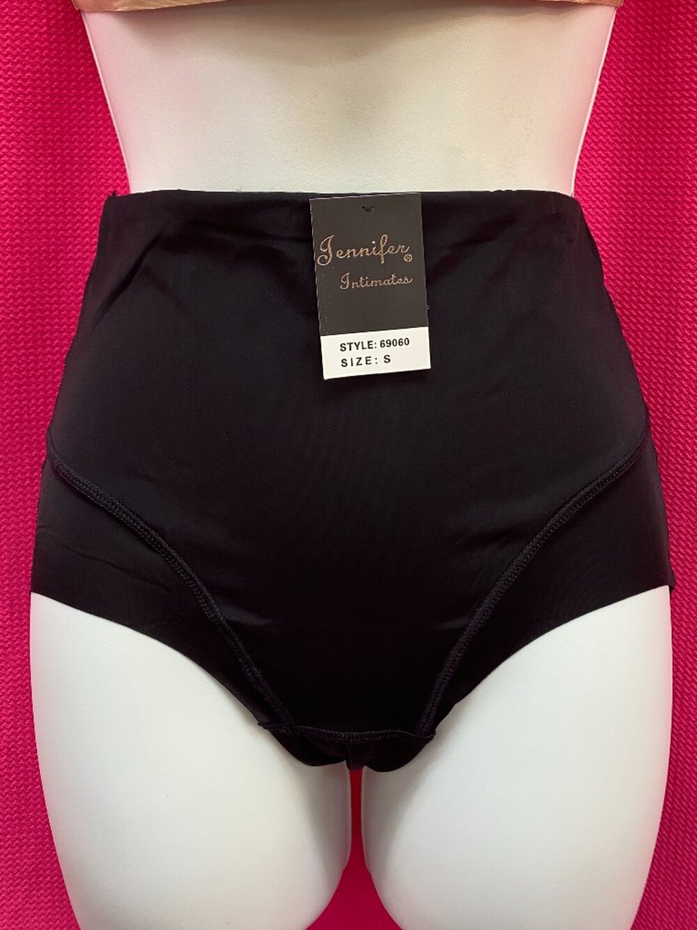 Jennifer Intimates Black High-Waist Control Briefs Seamless - NWT